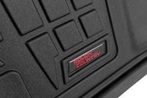 Chevrolet Silverado 2500 Floor Mats - Front + Rear - Rough Country - Sure-Fit - '01-'04